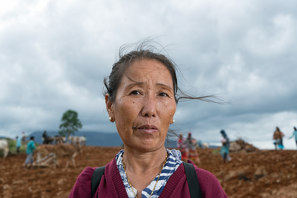 Happy In Exile - Senior Portraits Of Kollegal Tibetan Settlement: Photo Series By Ashwin Pk