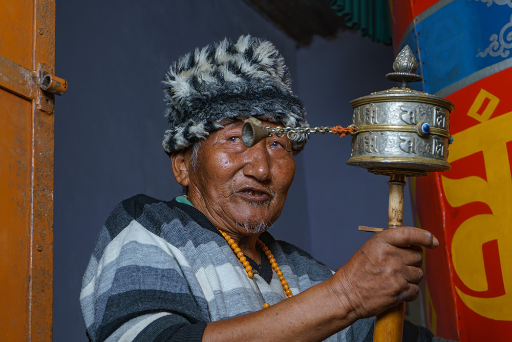 Happy In Exile - Senior Portraits Of Kollegal Tibetan Settlement: Photo Series By Ashwin Pk
