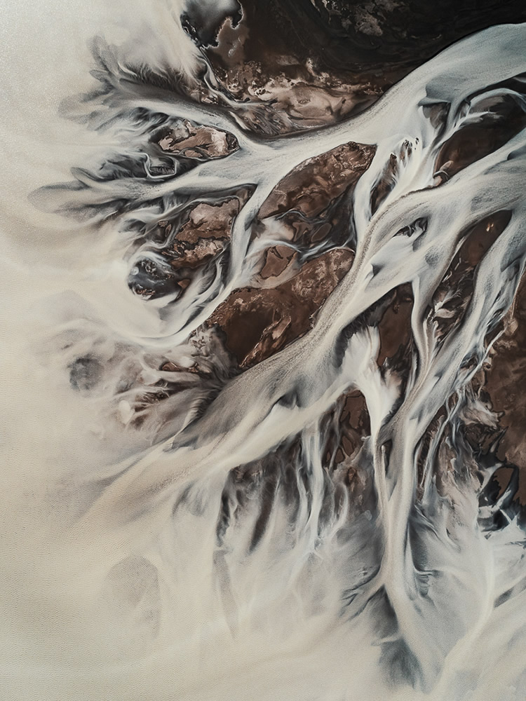 The River Veins: Beautiful Aerial Photos Of Iceland By Tom Hegen