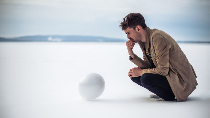 First Contact: Surreal Balloon Photography By Clement Guegan