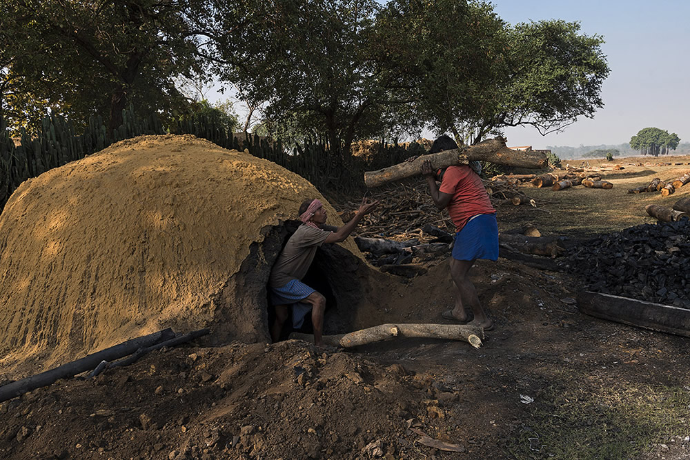 While Visiting A Charcoal Kiln: Photo Series By Sanghamitra Bhattacharya