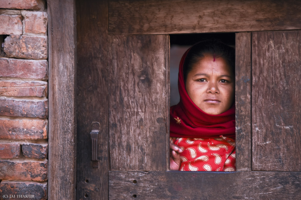 People Of Nepal Through Windows And Doors By Jai Thakur