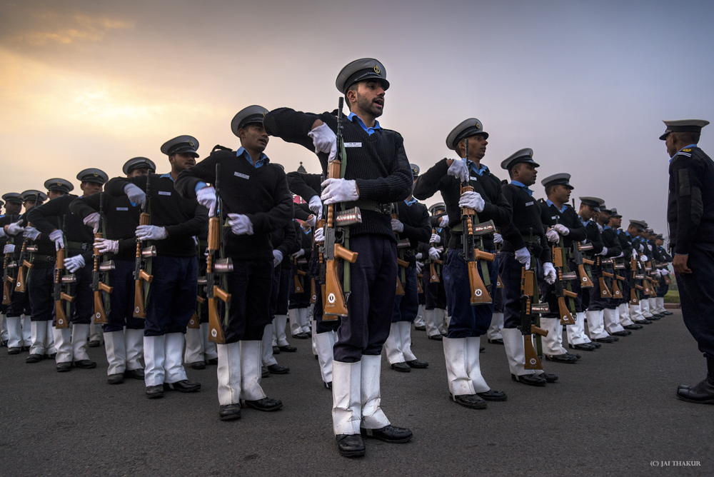 March To Perfection: Republic Day Rehearsals By Jai Thakur