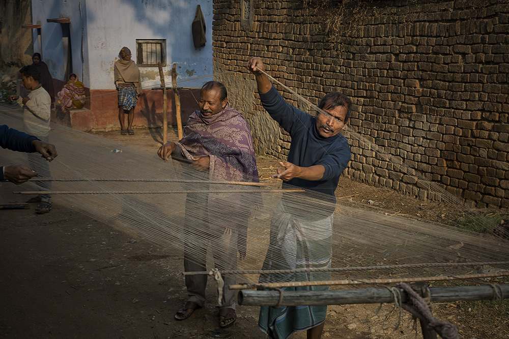 From Raw to Polished: The Journey Of A Tussar Silk Material By Shirshendu Chowdhury