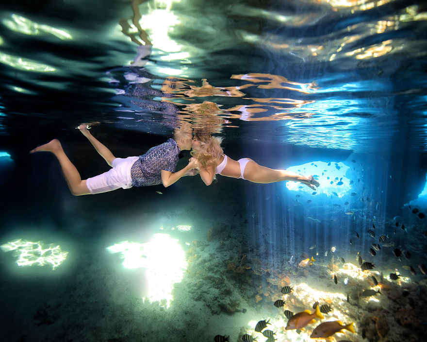 Photographer Adam Opris Captured Engagement Shoot With Adventurous Couple In A Epic Way