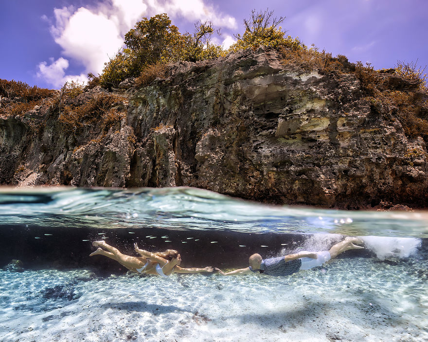 Photographer Adam Opris Captured Engagement Shoot With Adventurous Couple In A Epic Way