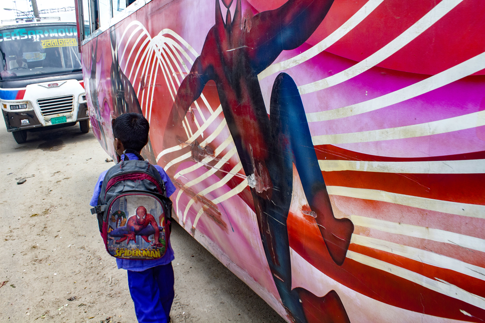 The Bus Stands In The Eyes Of Street Photography By Ab Rashid