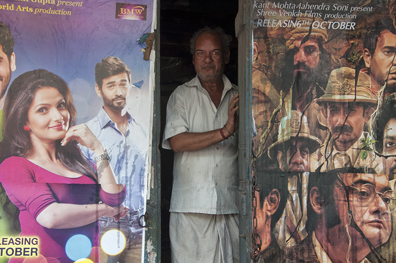 Conversing With The Posters: Street Photography Series By Niladri Adhikary