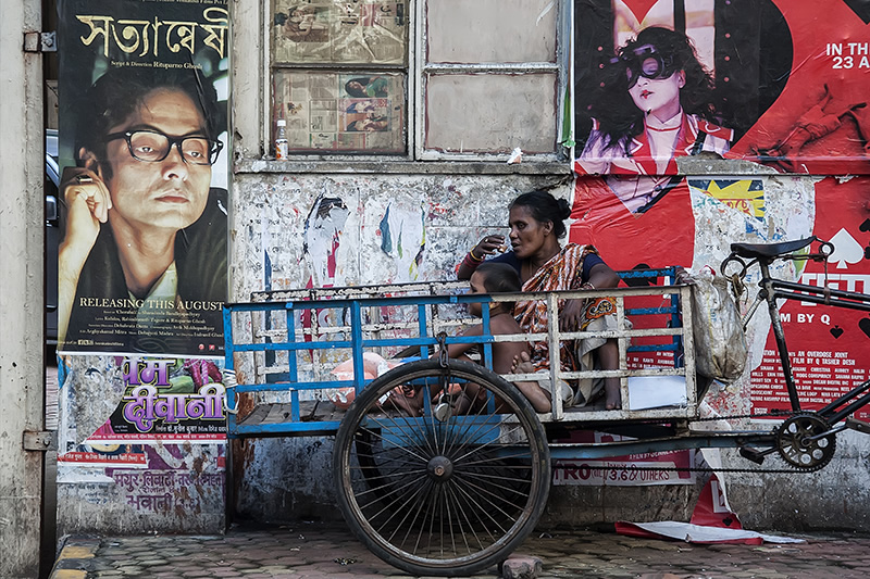 Conversing With The Posters: Street Photography Series By Niladri Adhikary