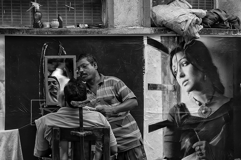 Conversing With The Posters: Street Photography Series By Niladri Adhikary