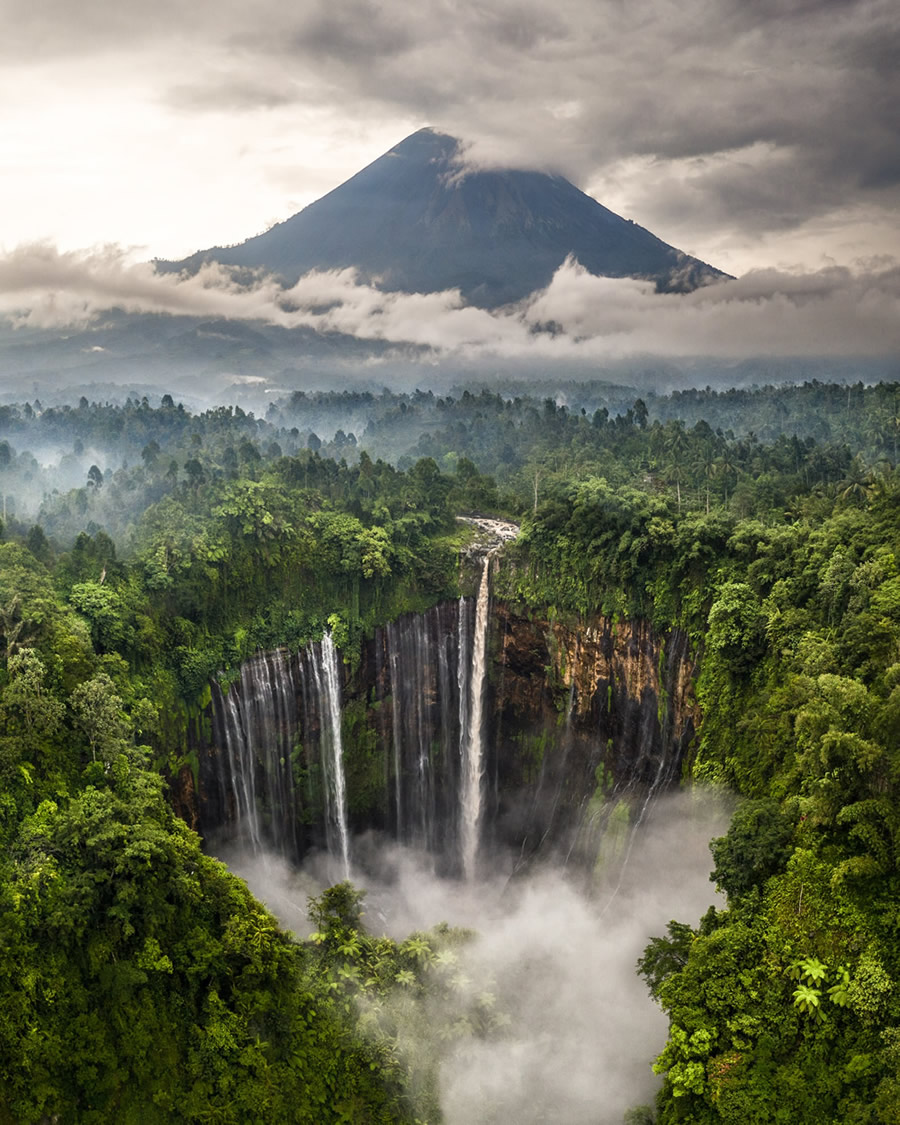 Indonesia’s largest waterfall - East Java, Indonesia 