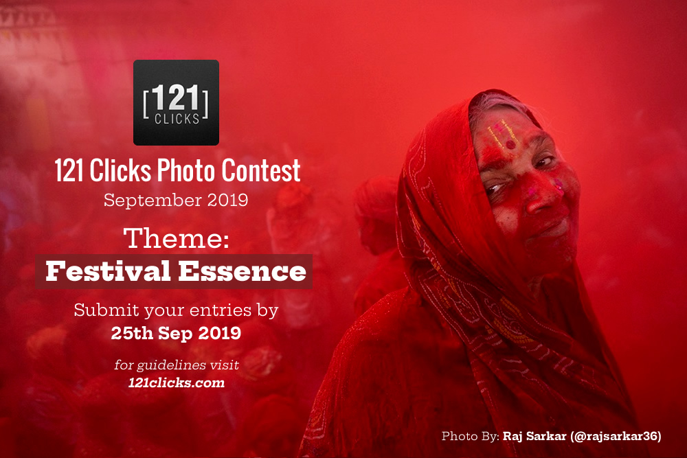The 121 Clicks Photo Contest - Festival Essence