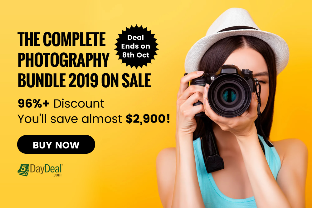 Sale: The Complete Photography Bundle 2019 for $89 