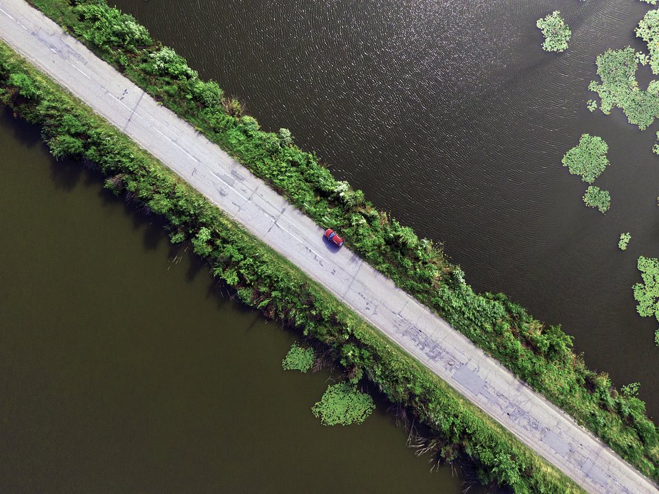 Road through the lakes - Ukraine 