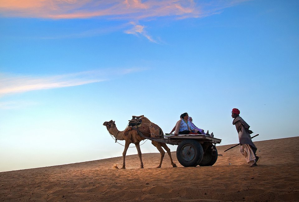 Towards new destiny - Thar desert, India