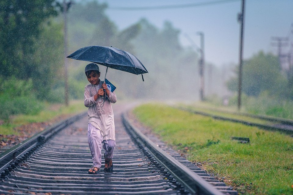 Under the rain - Pakistan