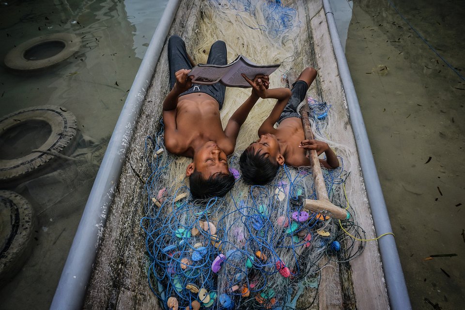 Reading book - Indonesia