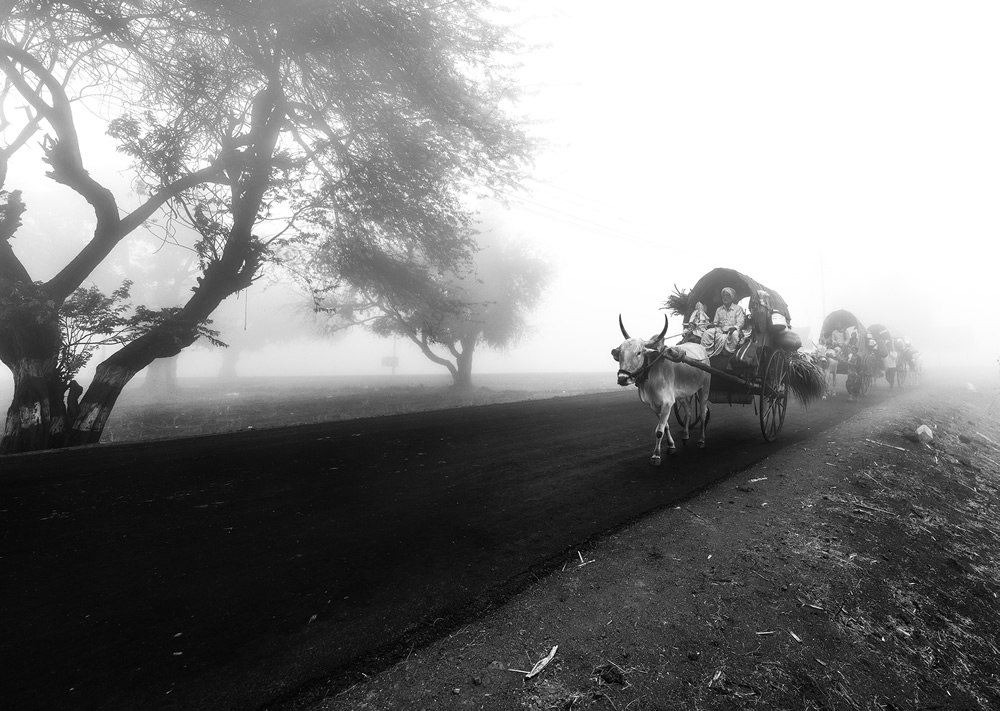 Fog - Daily Life in Village: Photo Series By Dnyaneshwar Prakash Vaidya