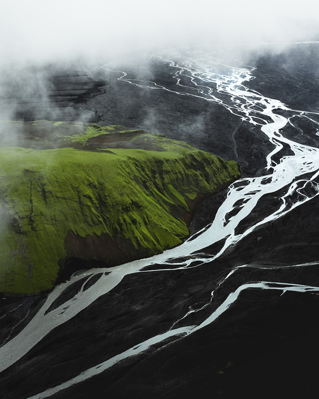 Iceland From Above: Beautiful Aerial Photography By Gabor Nagy