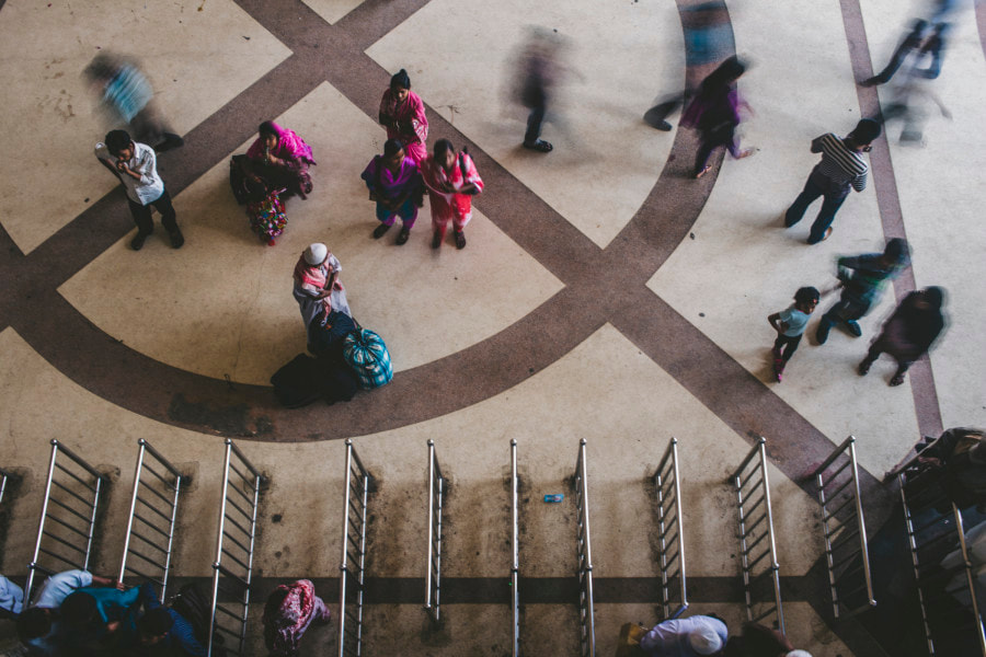 Kamlapur Railway Station Dhaka: Photo Series by Shafiqul Islam