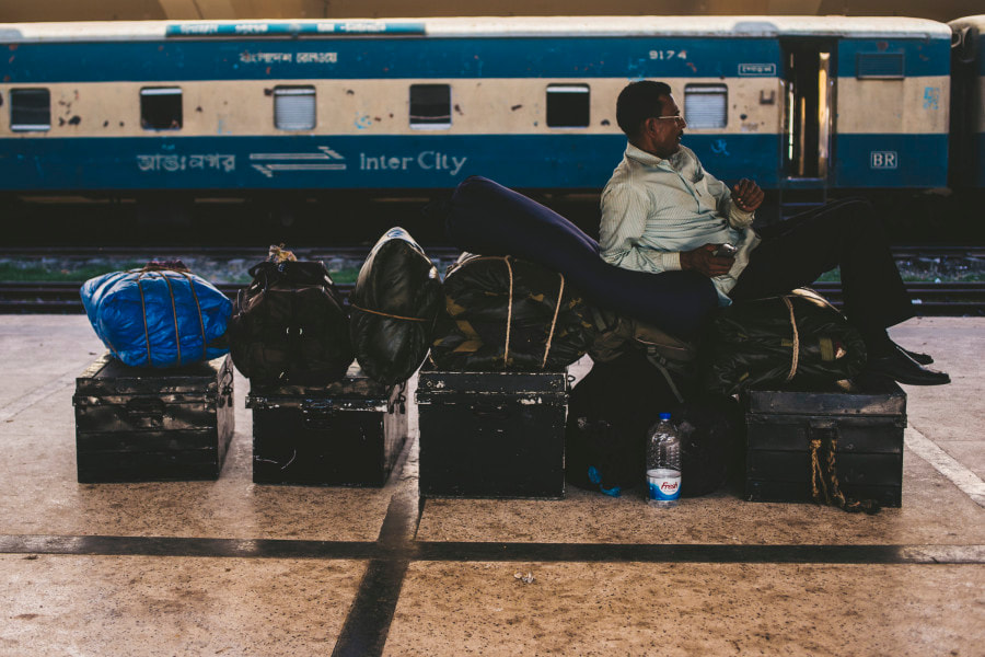 Kamlapur Railway Station Dhaka: Photo Series by Shafiqul Islam