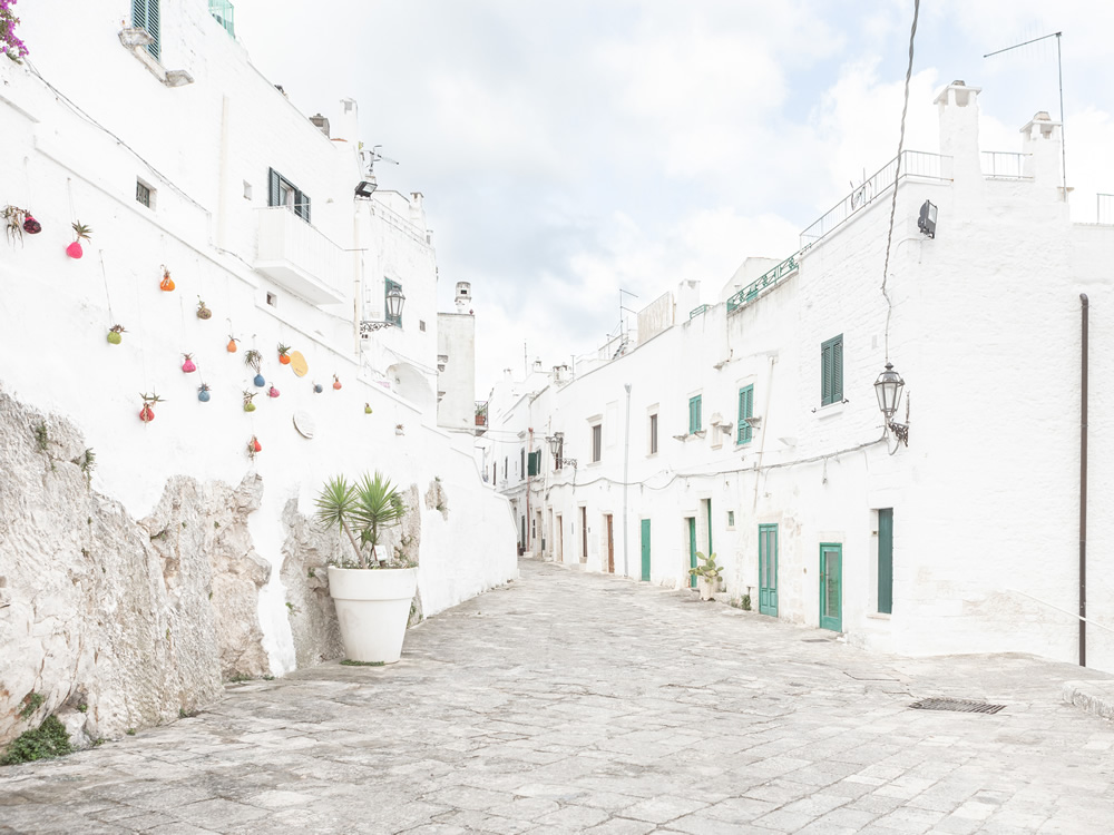 The White Pearl: A White Painted Village In Itria's valley By Tiago And Tania