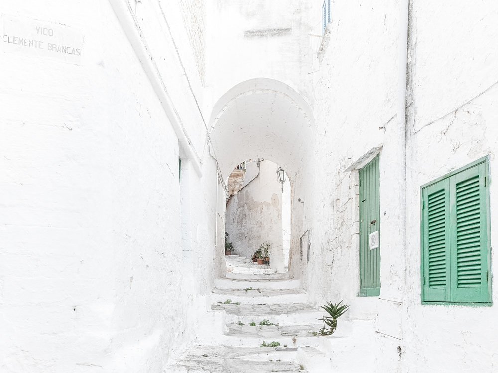 The White Pearl: A White Painted Village In Itria's valley By Tiago And Tania