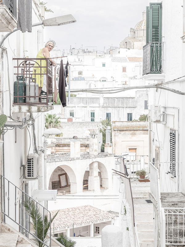 The White Pearl: A White Painted Village In Itria's valley By Tiago And Tania