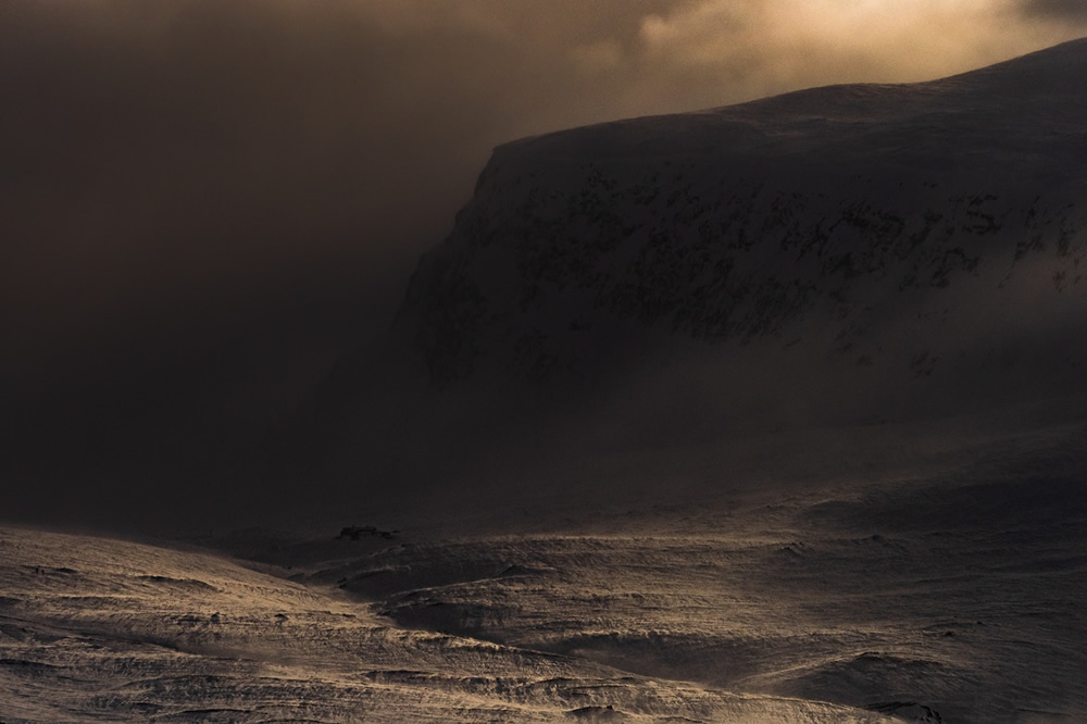 Kungsleden: Cycling Under Aurora Borealis by Jakub Rybicki