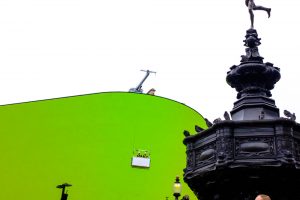 Green Screen - Piccadilly Circus, London