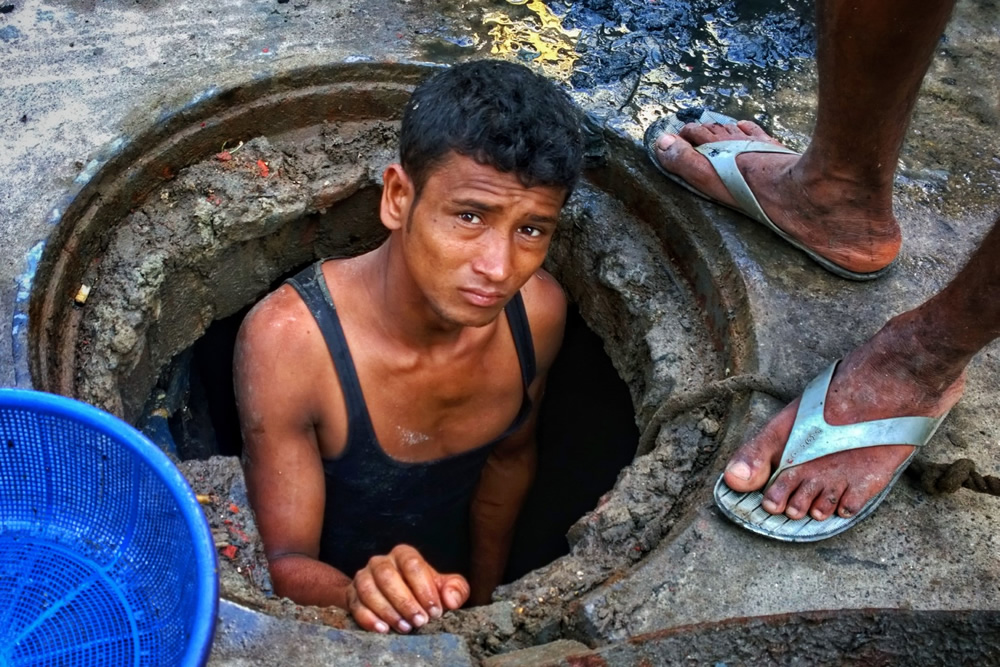Unseen Heroes: The Cleaners of Dhaka City by Saiful Amin Kazal