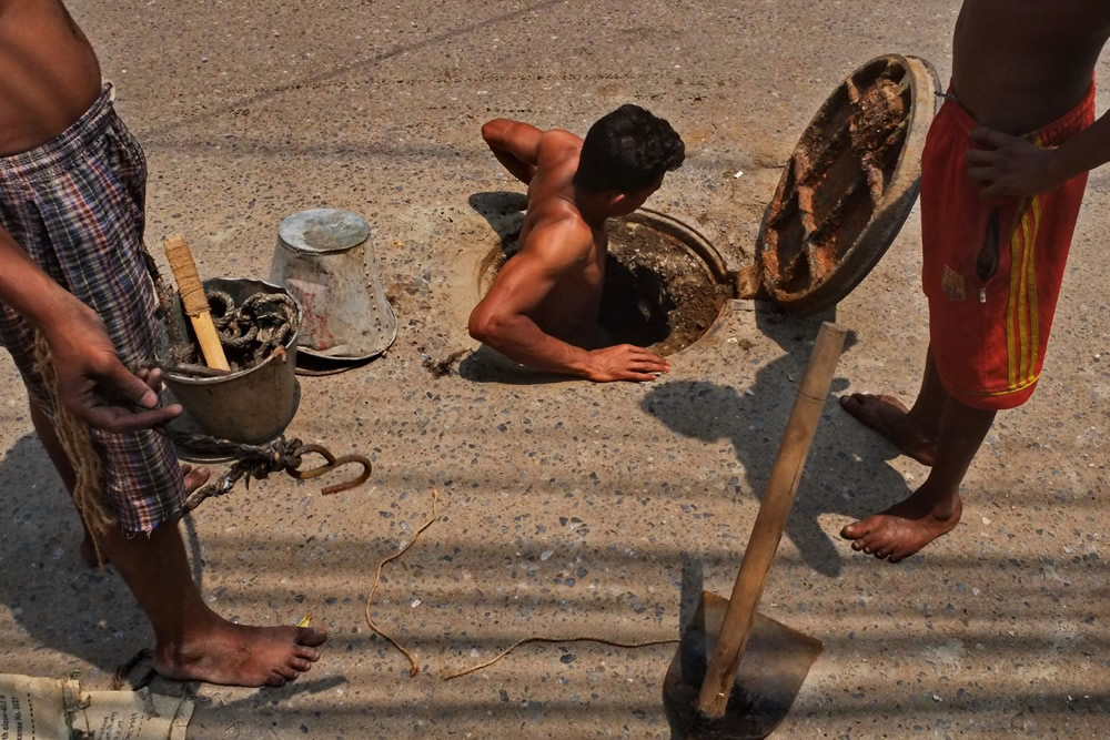 Unseen Heroes: The Cleaners of Dhaka City by Saiful Amin Kazal