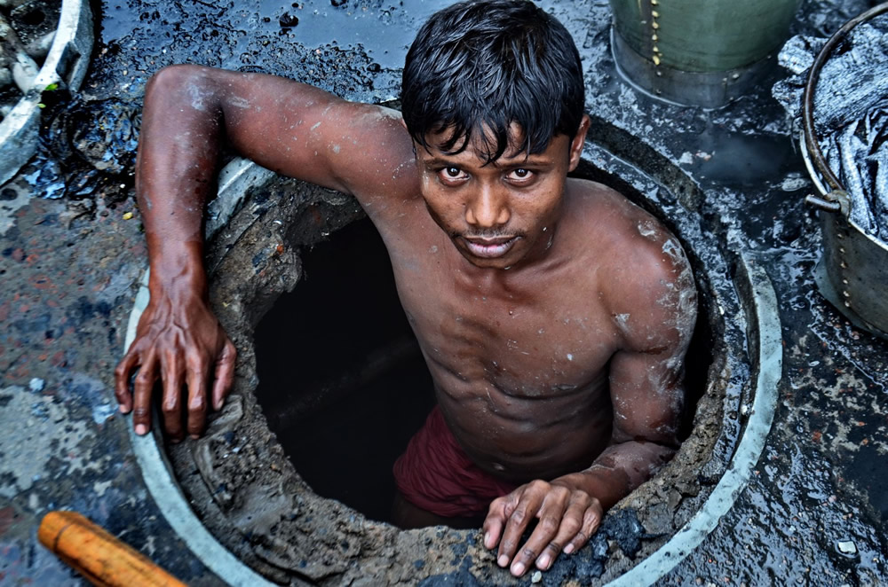 Unseen Heroes: The Cleaners of Dhaka City by Saiful Amin Kazal