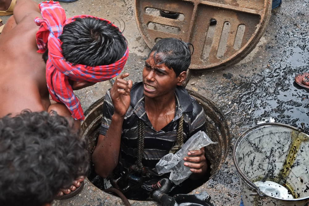 Unseen Heroes: The Cleaners of Dhaka City by Saiful Amin Kazal