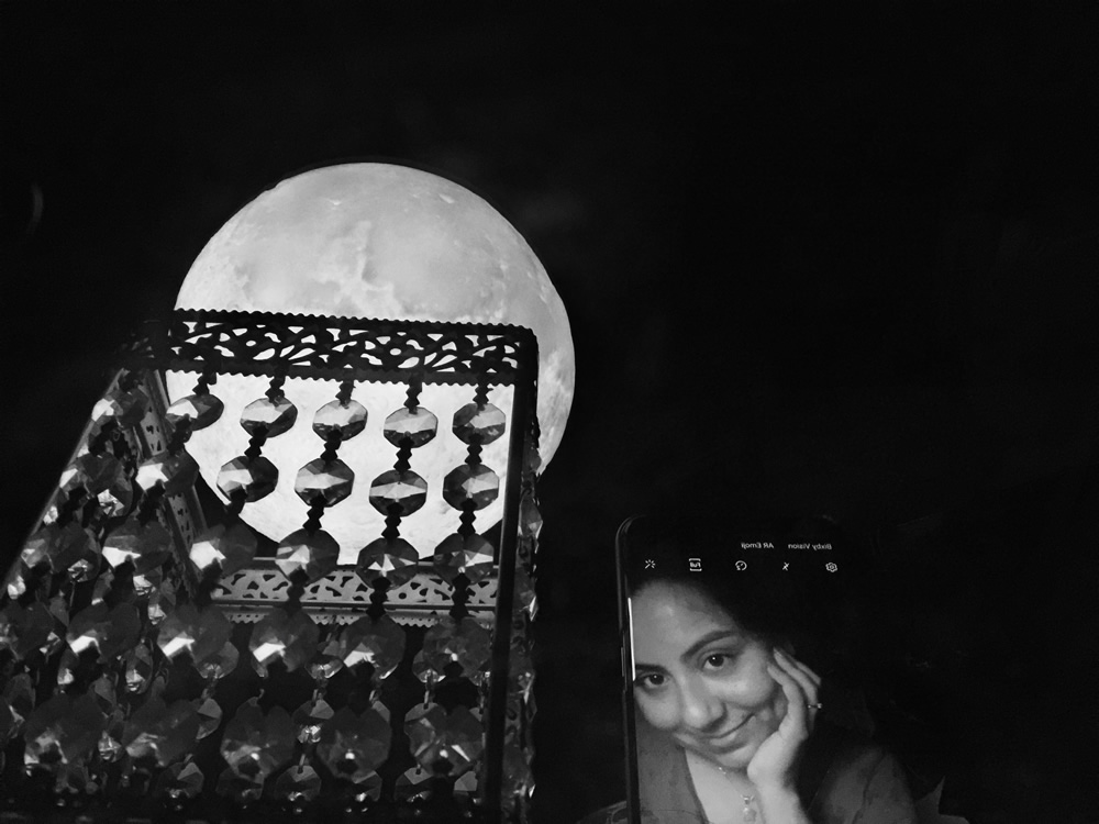 Between Black and White: Self-Portrait Series During Lockdown By Debrani Das