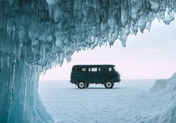 Epic Frozen Lake Baikal In Russia by Roman Manukyan