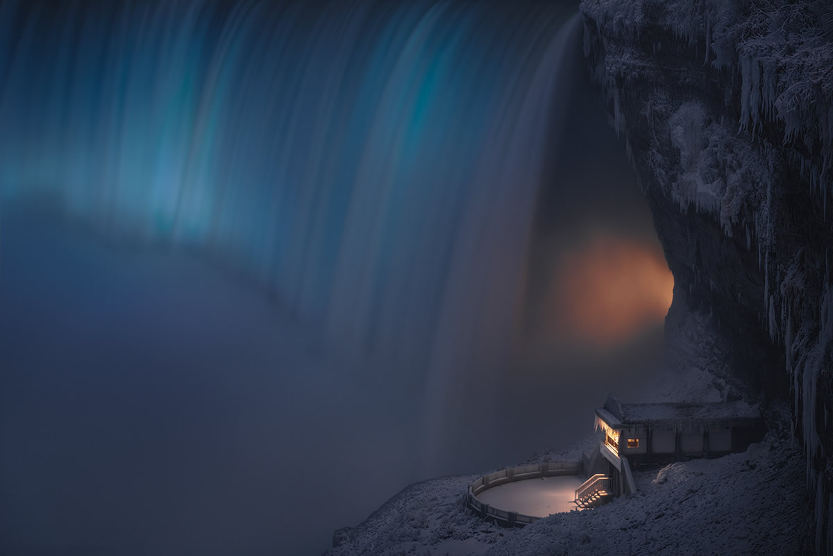 Niagara Falls In Winter: Beautiful Landscapes By Kai Yan