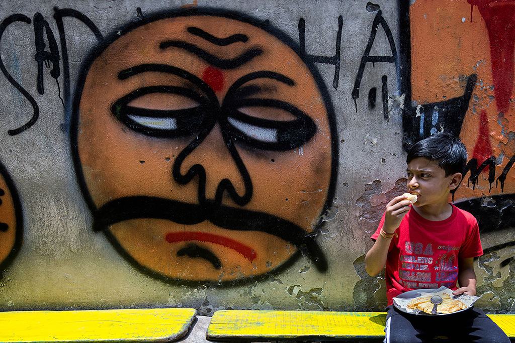 Street Wall Art From Kolkata: Photo Series By Shibasish Saha