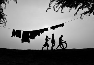 West Bengal In Black & White By Bishnu Goenka