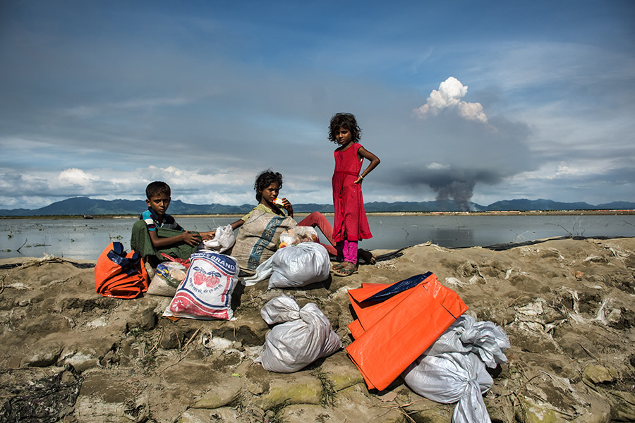 Rohingya Exodus: Photo Series By Moin Chowdhury
