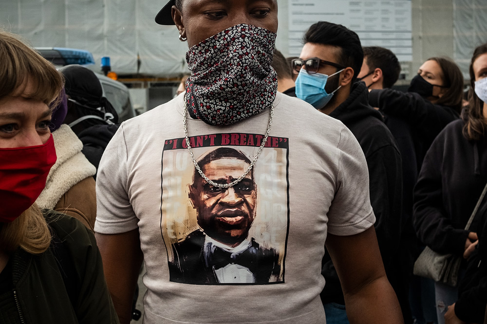 Black Lives Matter: Protest Against Racism By Skander Khlif