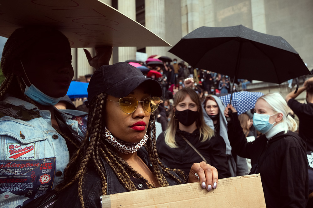 Black Lives Matter: Protest Against Racism By Skander Khlif