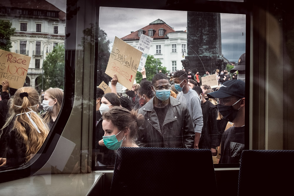 Black Lives Matter: Protest Against Racism By Skander Khlif