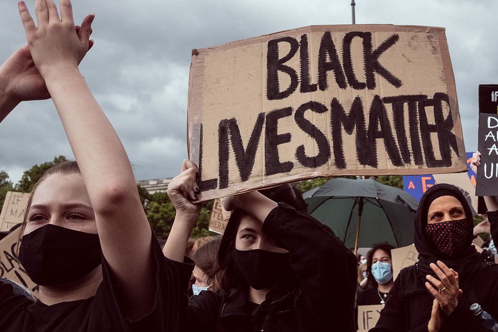 Black Lives Matter: Protest Against Racism By Skander Khlif