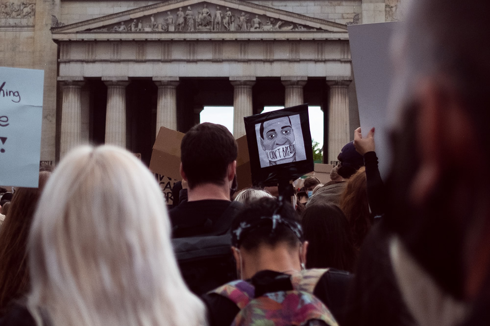 Black Lives Matter: Protest Against Racism By Skander Khlif