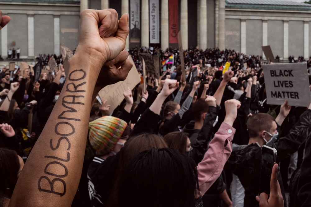 Black Lives Matter: Protest Against Racism By Skander Khlif