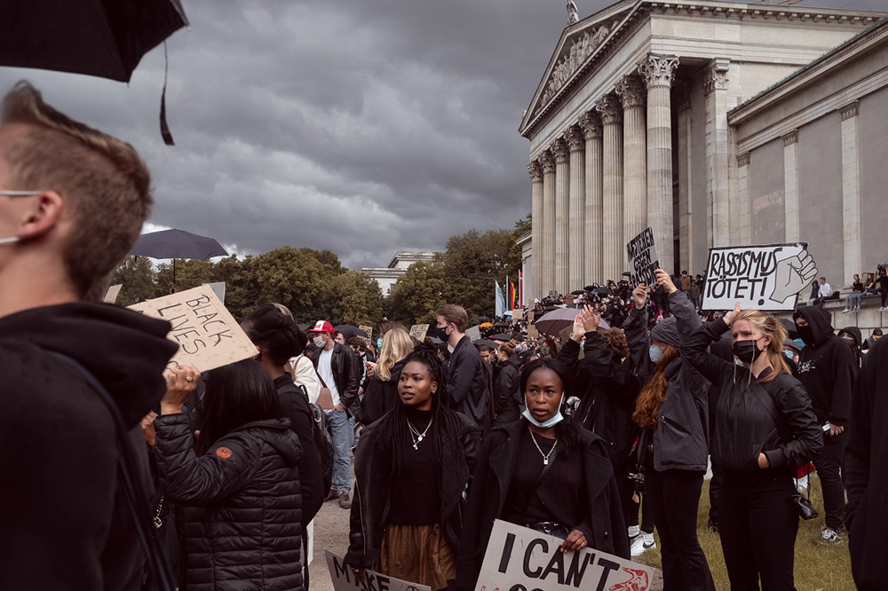 Black Lives Matter: Protest Against Racism By Skander Khlif