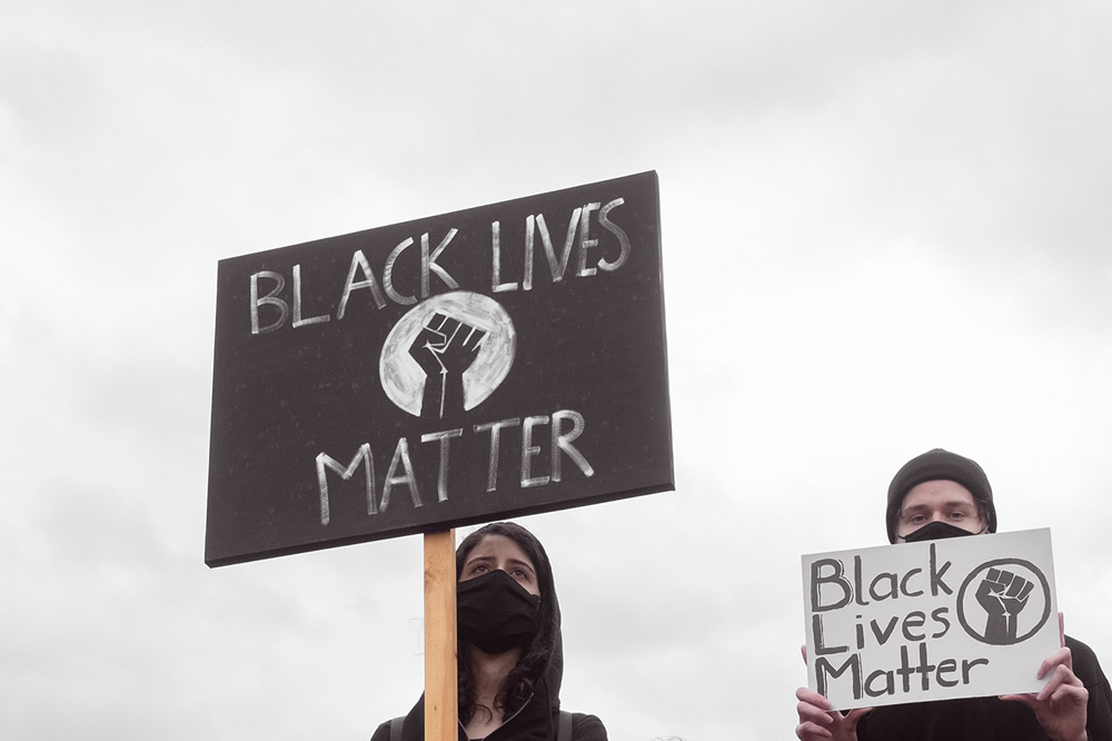 Black Lives Matter: Protest Against Racism By Skander Khlif