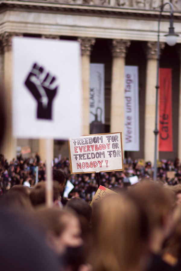 Black Lives Matter: Protest Against Racism By Skander Khlif