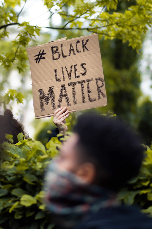 Black Lives Matter: Protest Against Racism By Skander Khlif